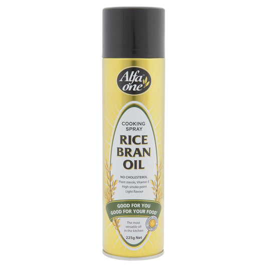 Alfa One Rice Bran Oil Spray 225g , Grocery-Oils - HFM, Harris Farm Markets
 - 1