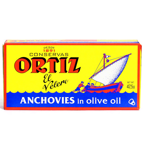 Ortiz Anchovies in Olive Oil 47.5g