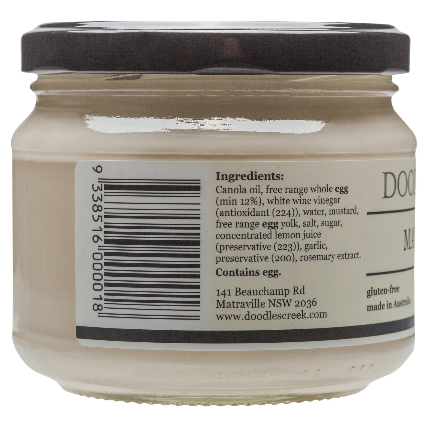 Doodles Mayonnaise 300g , Grocery-Condiments - HFM, Harris Farm Markets
 - 3