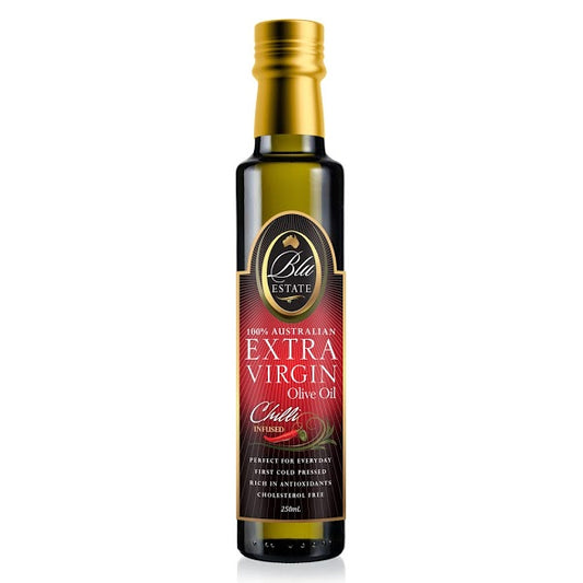 Blu Estate Extra Virgin Olive Oil Chilli Infused 250ml