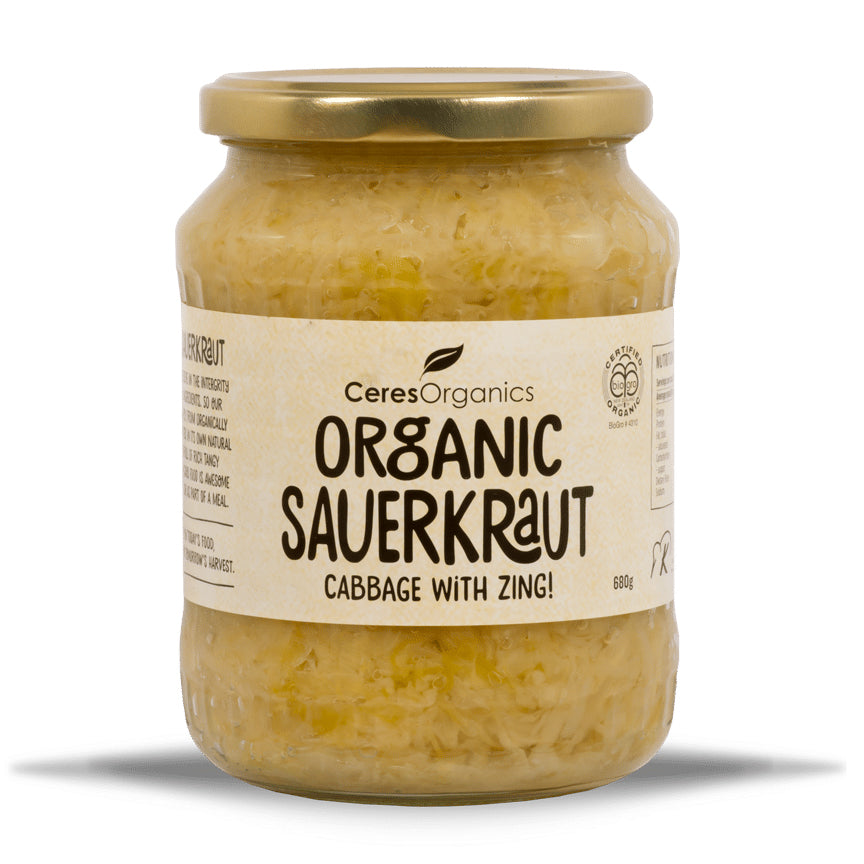 Ceres Organics Organic Sauerkraut Cabbage with Zing | Harris Farm Online