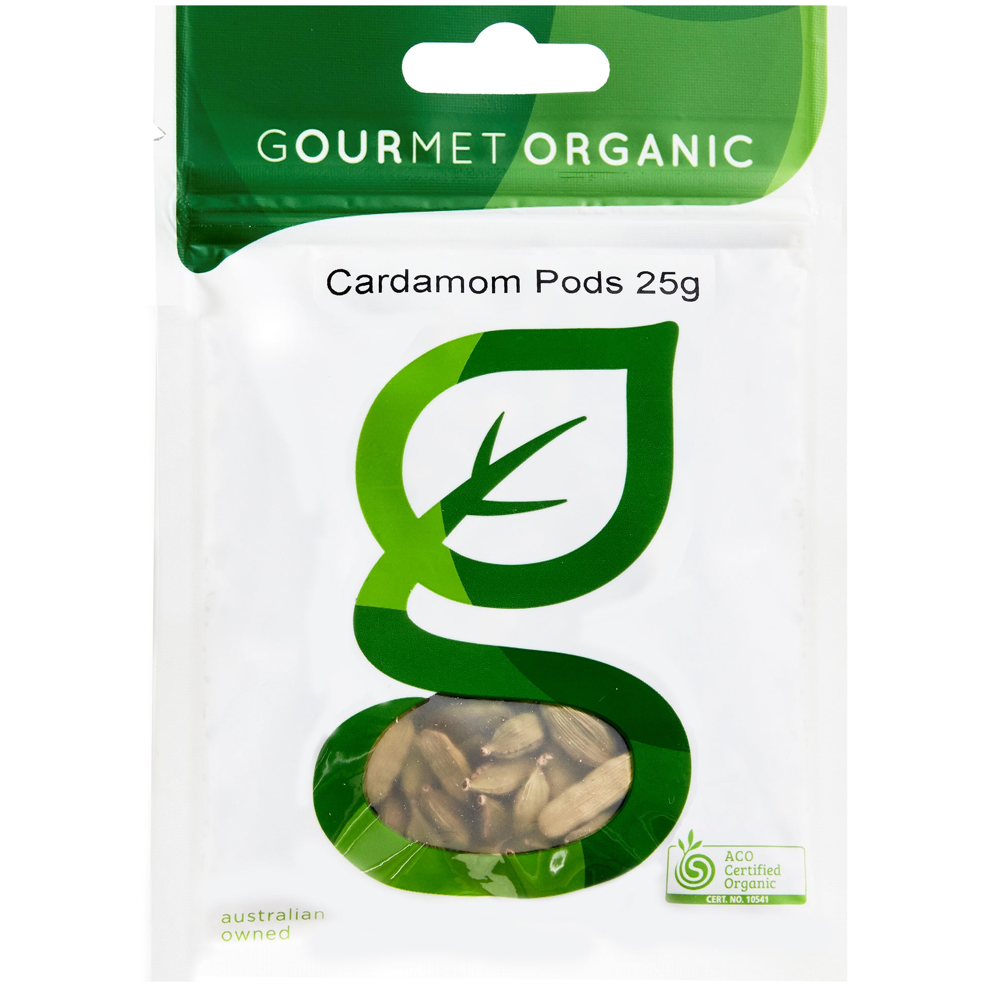 Gourmet Organic Herbs Cardamom Pods | Harris Farm Online