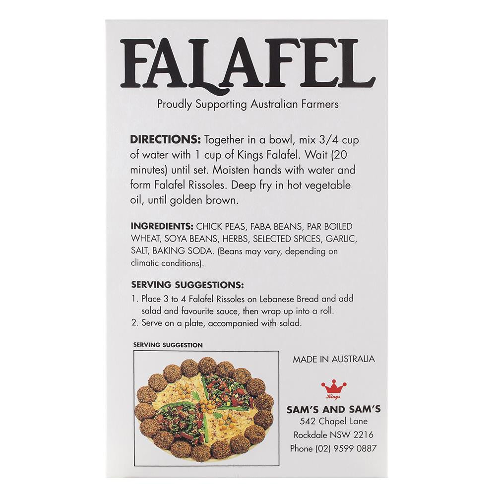 Kings Falafel Mix 1kg , Frdg3-Meals - HFM, Harris Farm Markets
 - 2