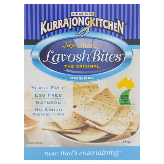 Kurrajong Lavosh Plain 145g , Grocery-Biscuits - HFM, Harris Farm Markets
 - 1