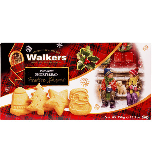 Walkers Festive Shapes Shortbread | Harris Farm Online