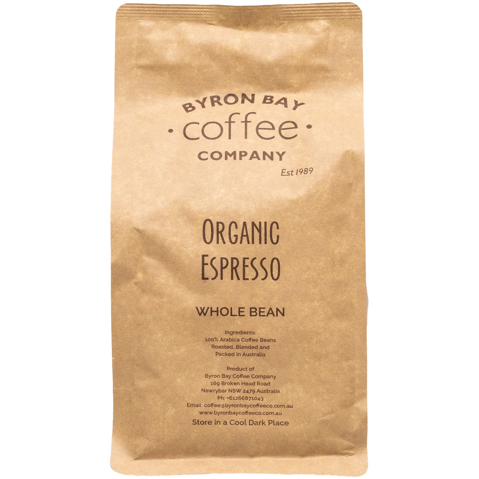 Byron Bay Coffee Co. Organic Espresso Whole Bean Coffee | Harris Farm Online