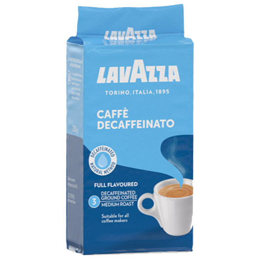 Lavazza Caffe Decaffeinato Ground Coffee 250g