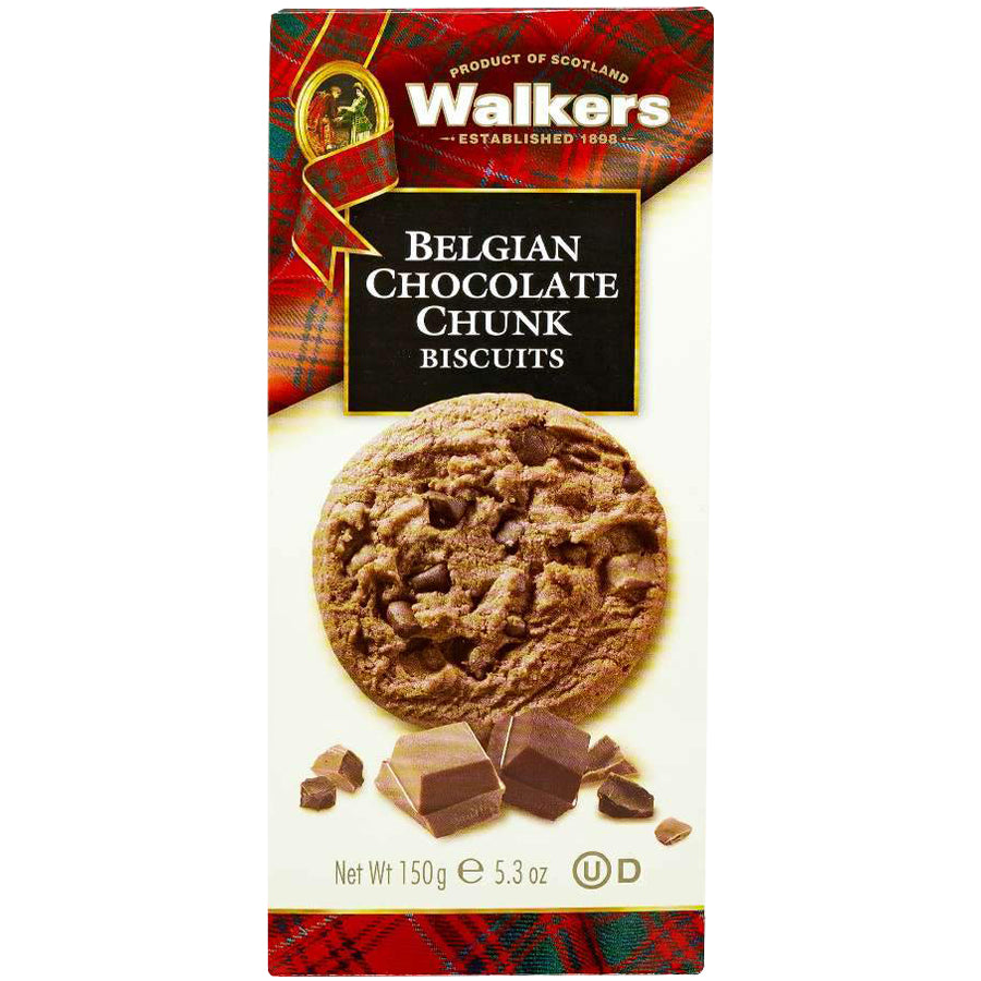 Walkers Belgium Chocolate Chunk Biscuits | Harris Farm Online