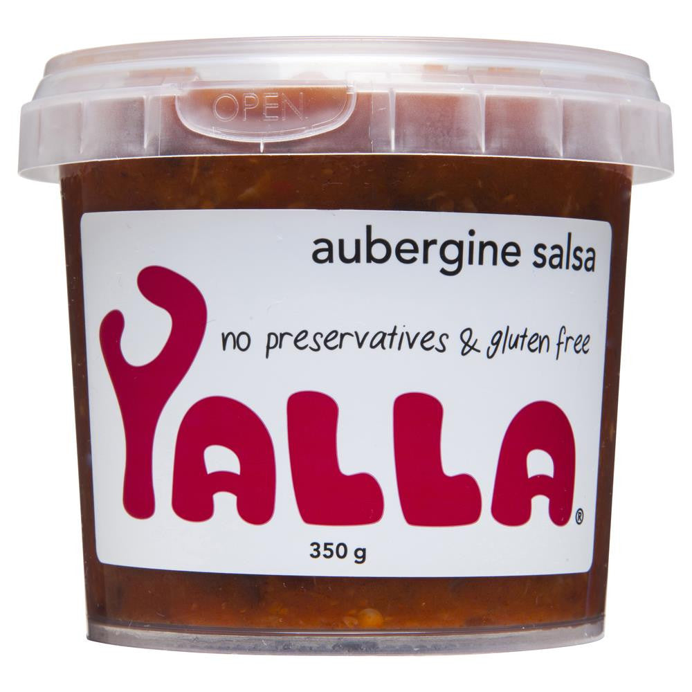 Yalla - Dips - Aubergine Salsa | Harris Farm Online