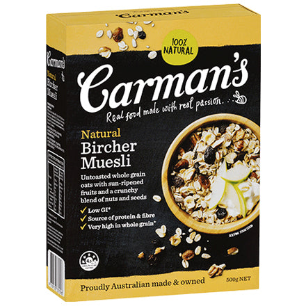 Carman's Muesli - Natural Bircher | Harris Farm Online