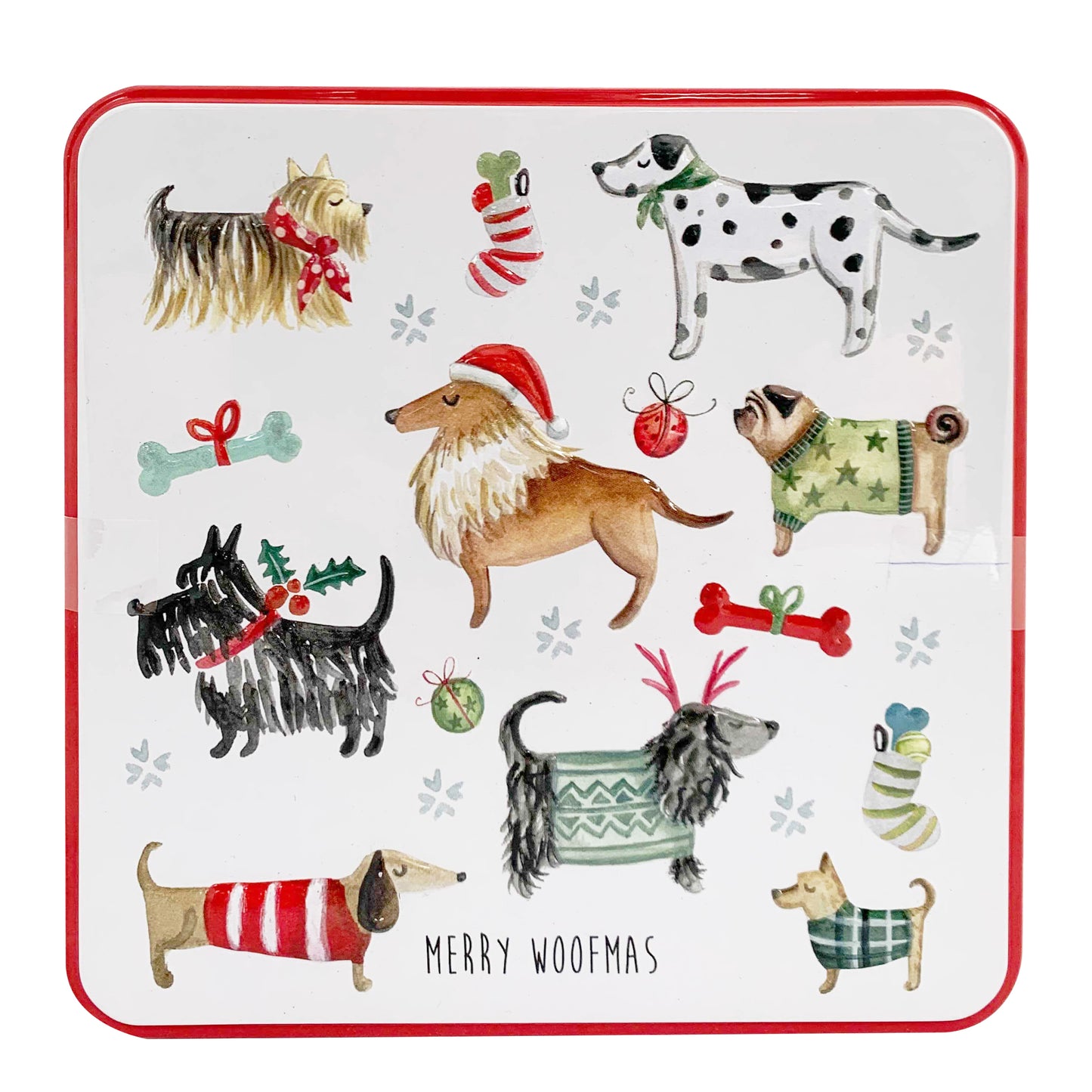 Grandma Wild Stem Ginger and Lemon Biscuits Merry Woofmas Tin | Harris Farm Online