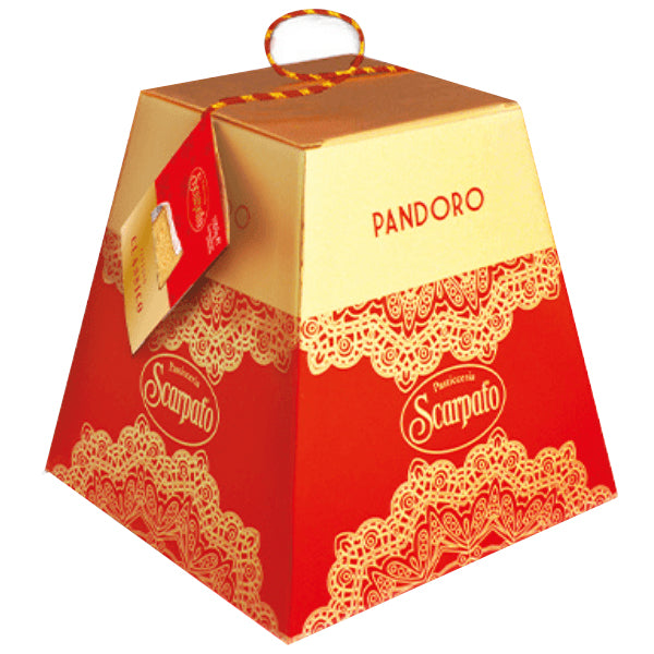 Pasticceria Scarpato Pandoro Classic Red and Gold Box | Harris Farm Online