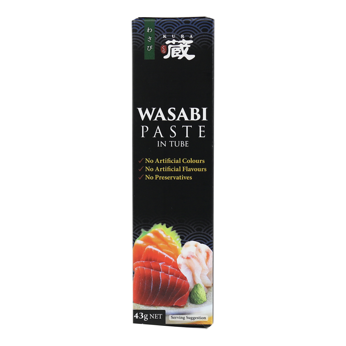 Kura Wasabi Paste Tube 43g