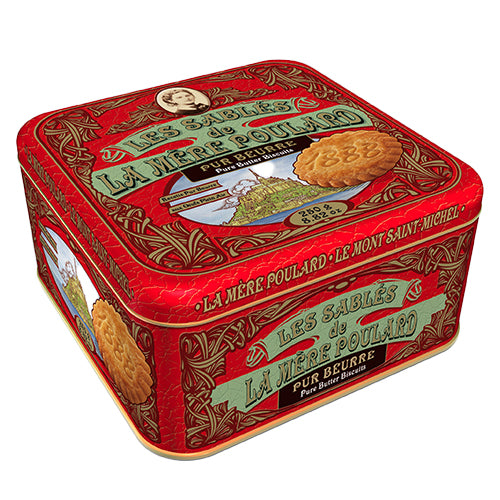 La Mere Poulard Pure Butter Biscuits Tin | Harris Farm Online