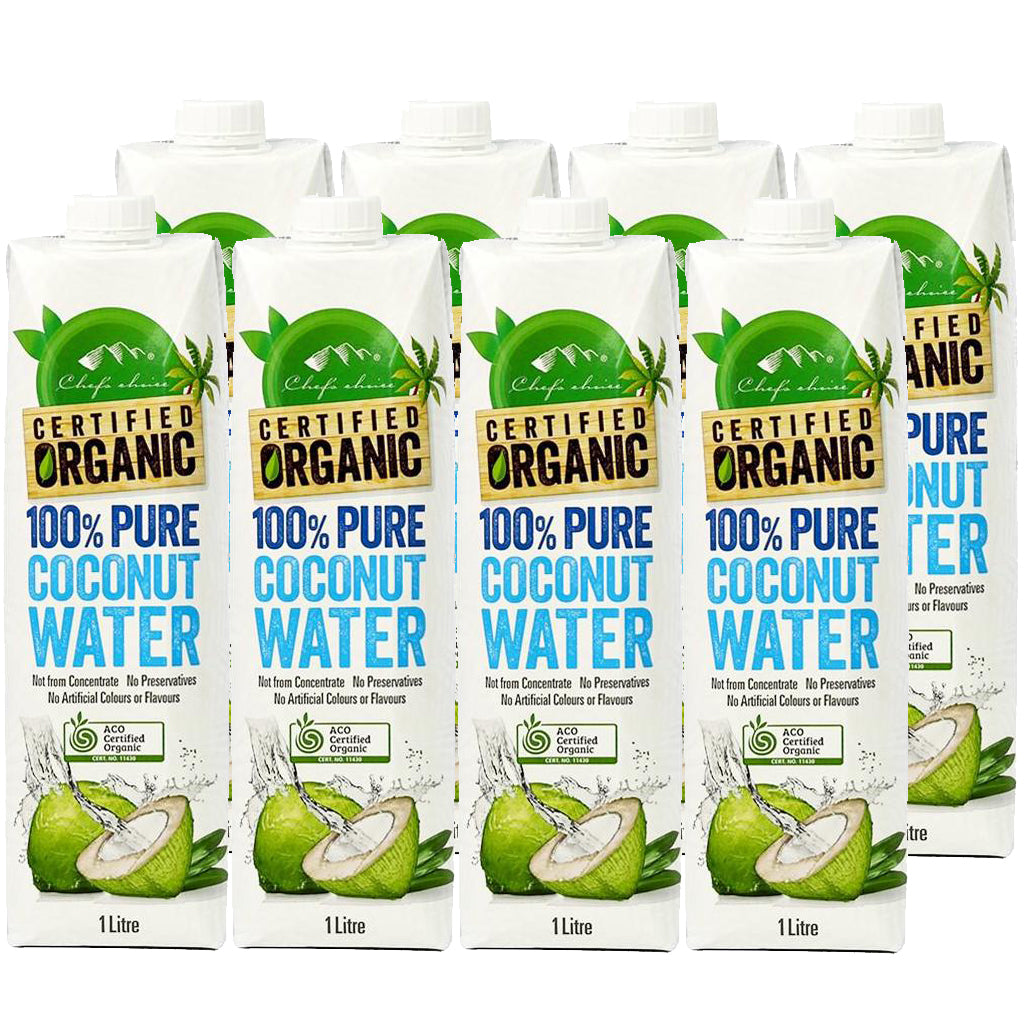 Chef's Choice Organic Coconut Water Case | Harris Farm Online