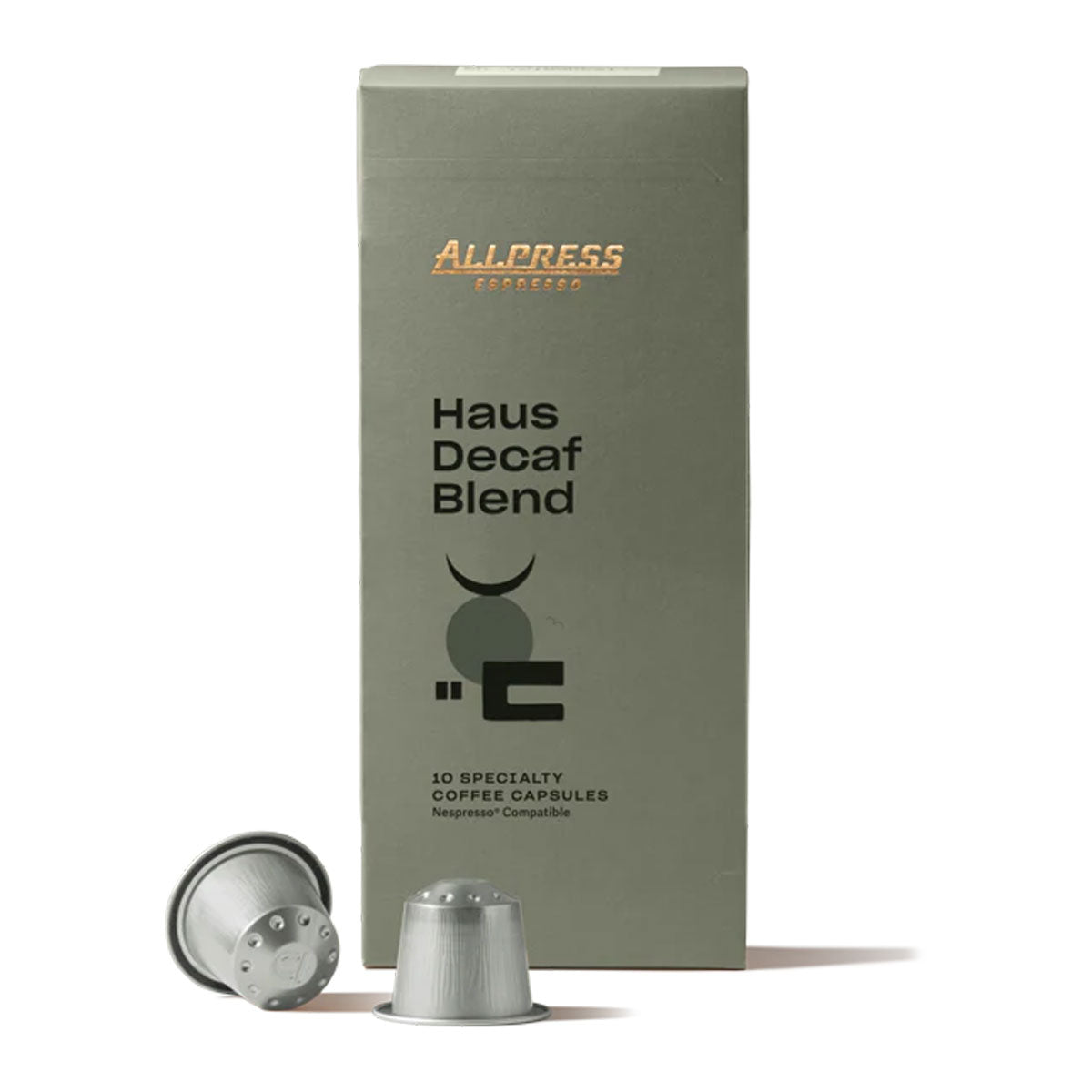 Allpress Espresso Capsules Haus Decaf Blend Nespresso Compatible x10 54g | Harris Farm Online