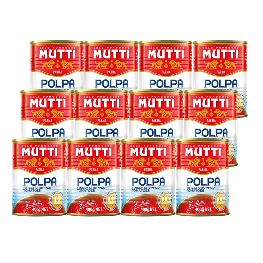 Mutti Polpa Finely Chopped Tomatoes 12 x 400g