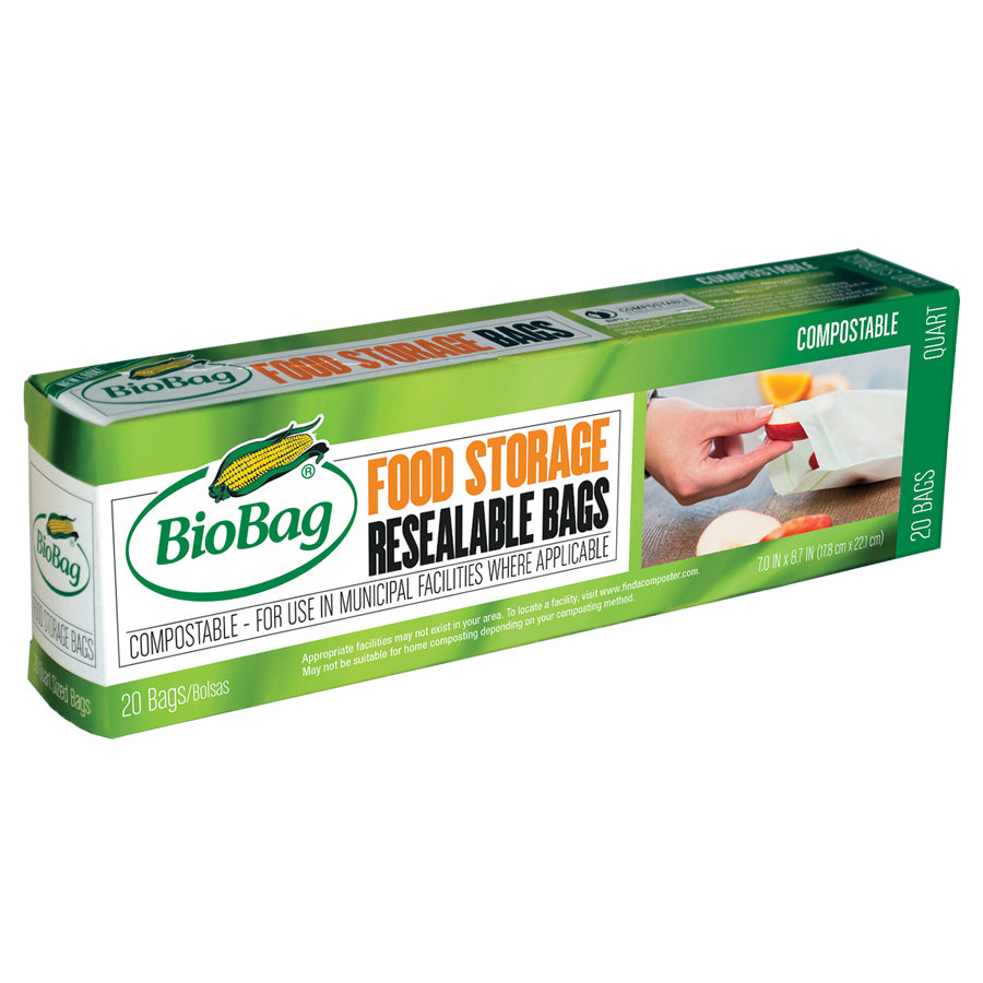 Biobag Food Storage Resealable Bags | Harris Farm Online