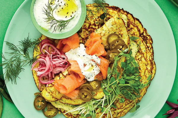 Buy Smoked Salmon & Zucchini Crepes from Harris Farm Online | Harris ...