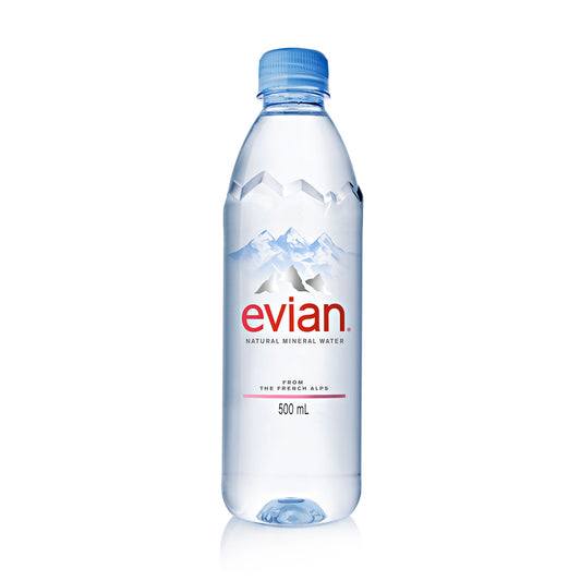 Evian Natural Mineral Water 500ml