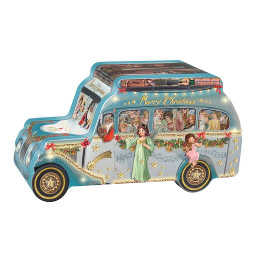 Heidel Christmas Bus Tin Angels 129g