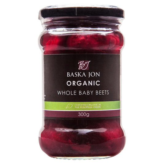 Baska Jon Organic Whole Baby Beetroot 300g , Grocery-Cooking - HFM, Harris Farm Markets
 - 1