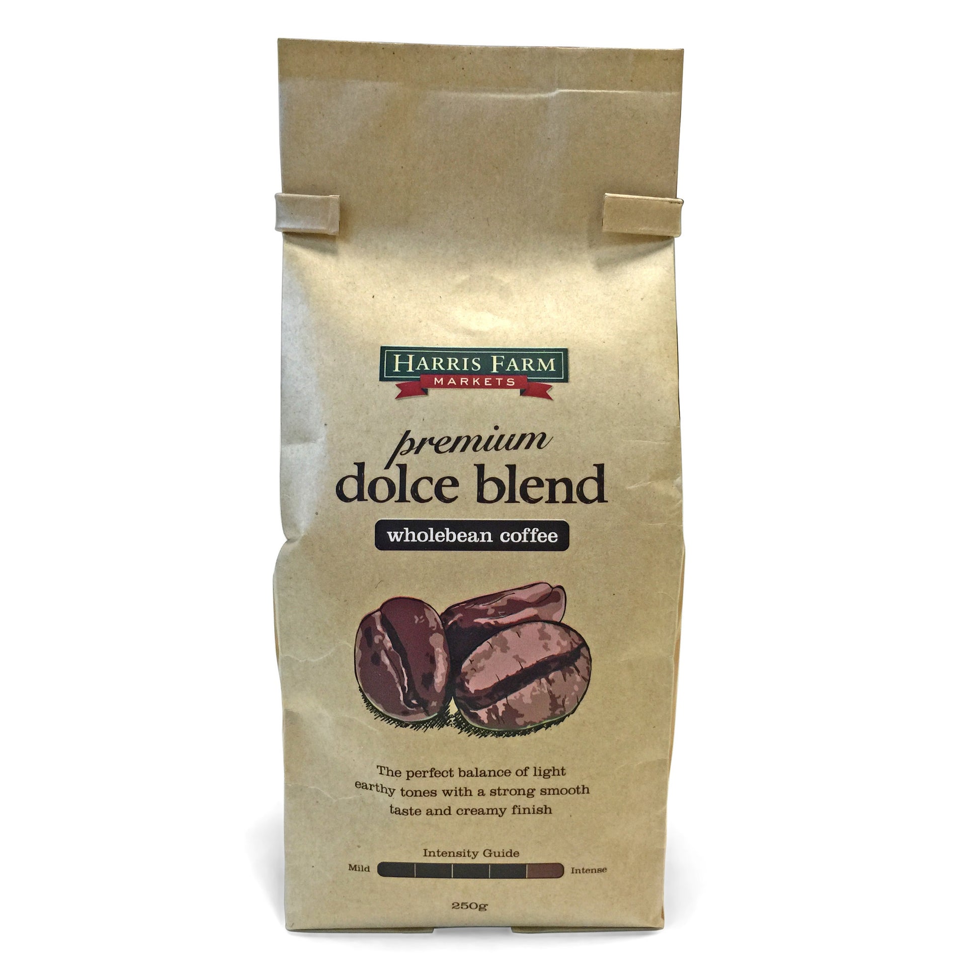 Harris Farm Coffee Beans Dolce Expresso 250g , Grocery-Coffee - HFM, Harris Farm Markets
 - 1