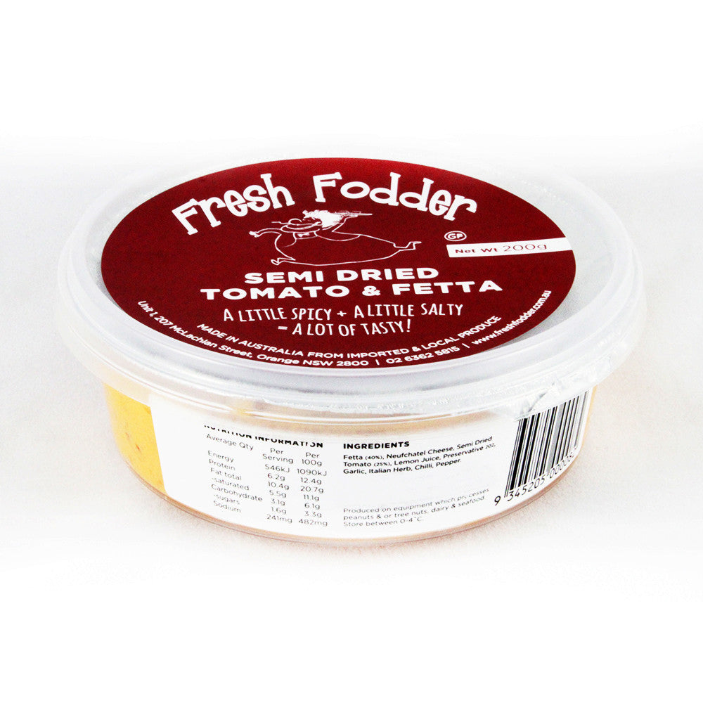 Fresh Fodder Semi Dried Tomato and Fetta Dip | Harris Farm Online