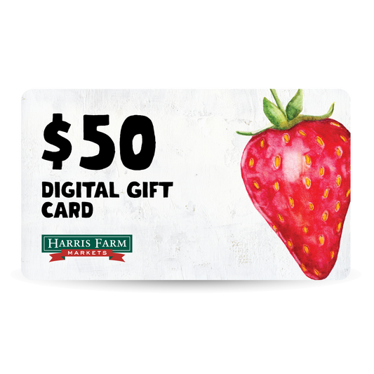 Harris Farm Digital Gift Card $50