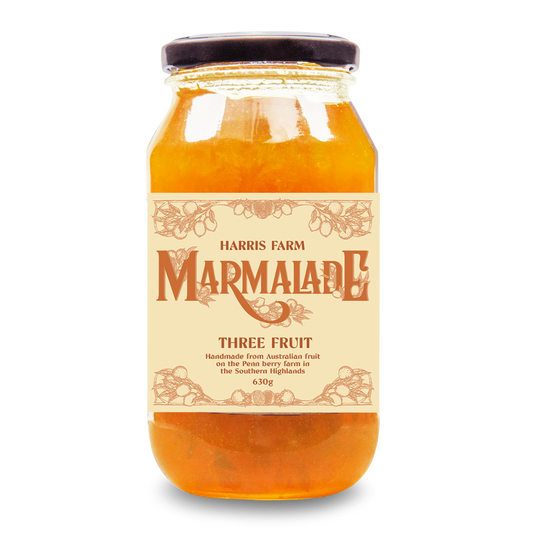 Harris Farm Jam 3 Fruit Marmalade 620g