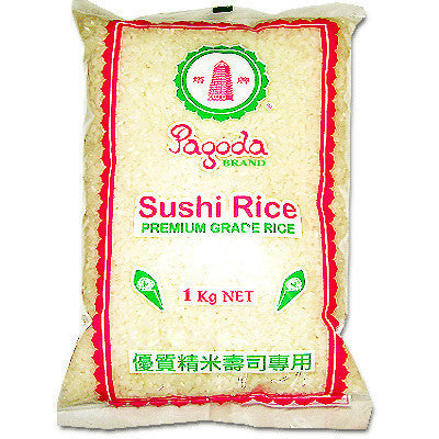 Pagoda Sushi Rice 1kg , Grocery-Quinoa/Noodle - HFM, Harris Farm Markets
