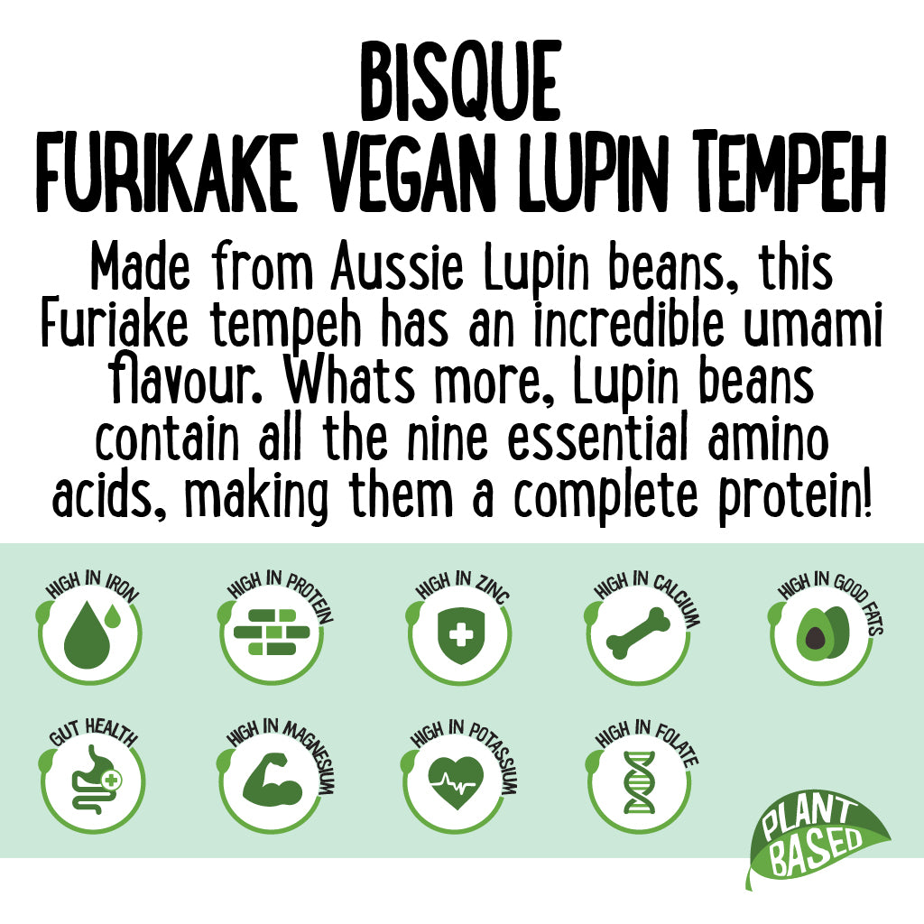 Bisque Lupin Tempeh Furikake 250g