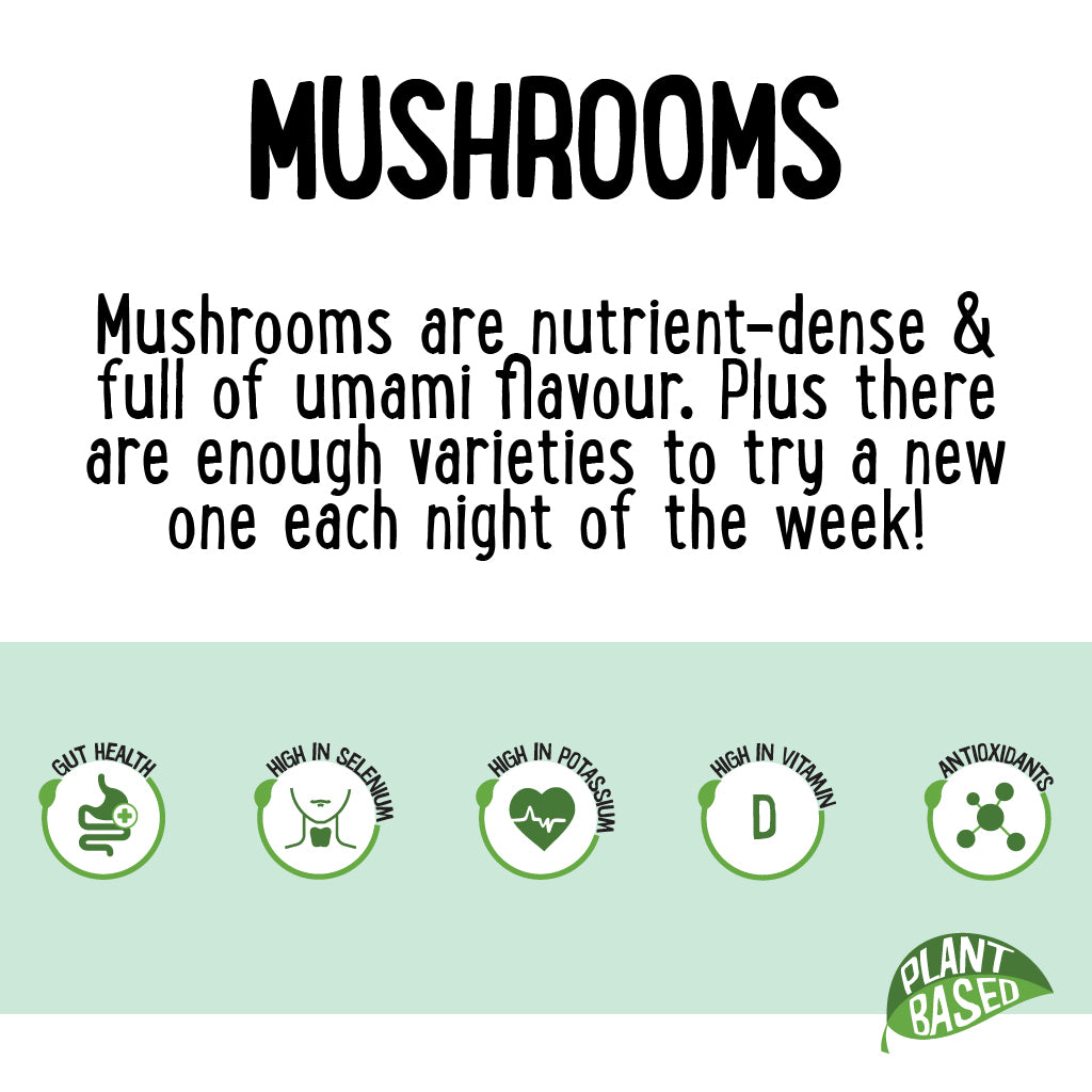 Mushrooms Swiss Brown min 500g