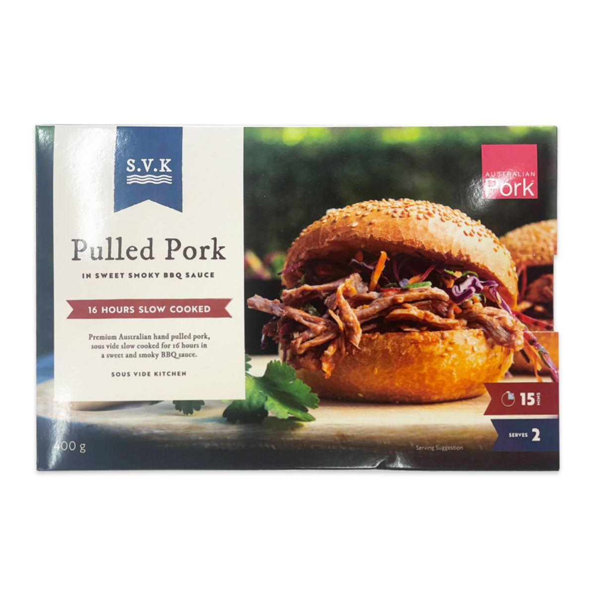 Sous Vide Kitchen Pulled Pork in Sweet Smoky BBQ Sauce 400g | Harris  Farm Online