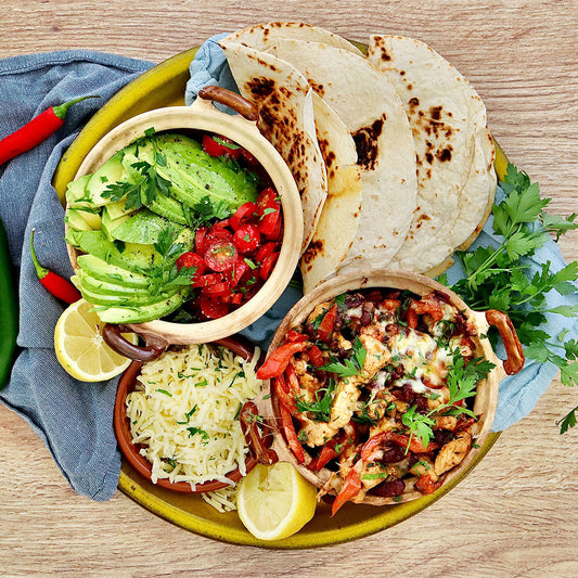 Chicken Fajitas - with Avocado and Tomato Salad | Harris Farm Online