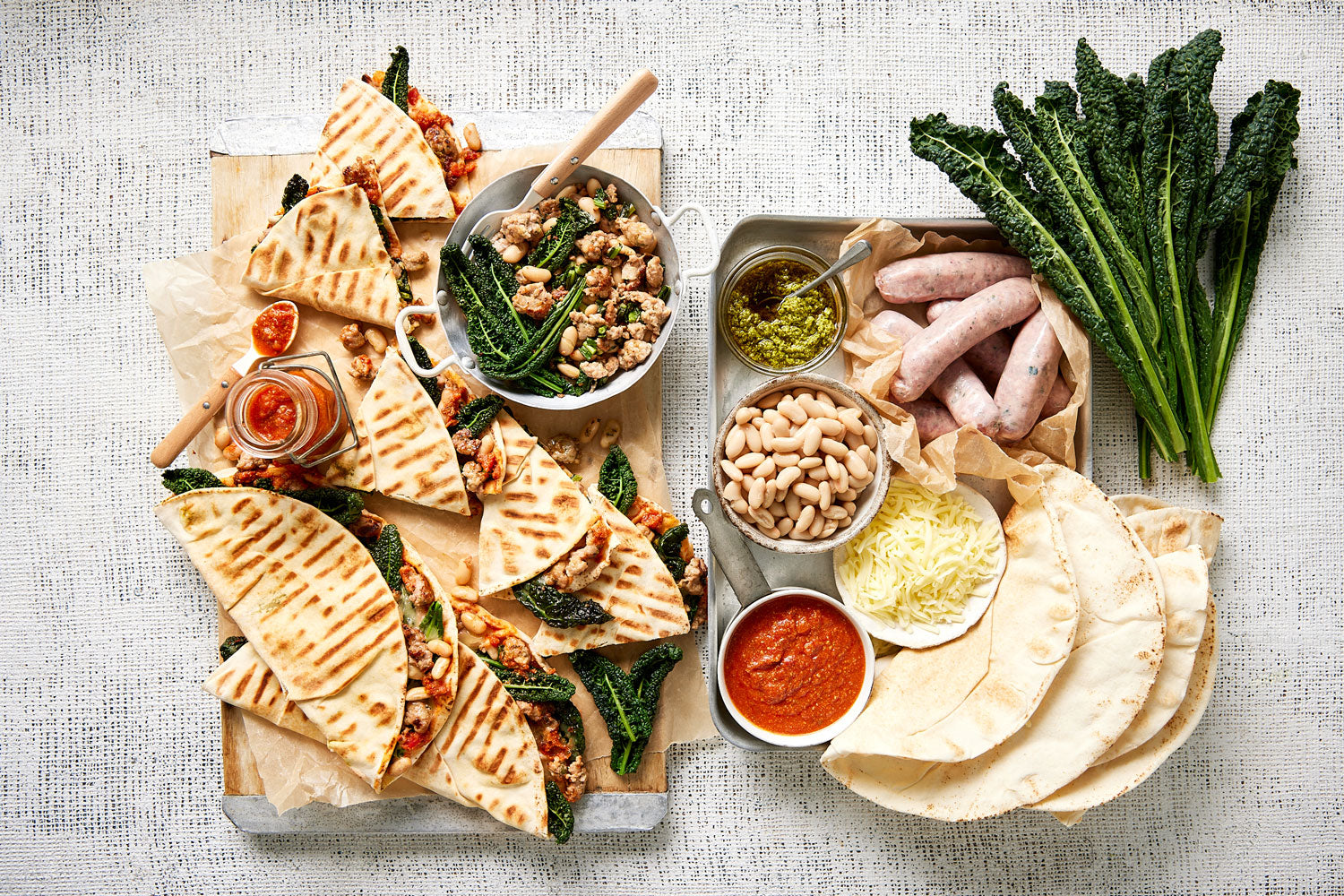 Italian Pork Toastie Pockets | Harris Farm Online