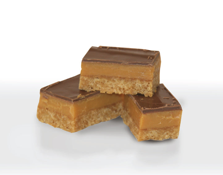 Little Green Kitchen Salted Caramel Slice | Harris Farm Online