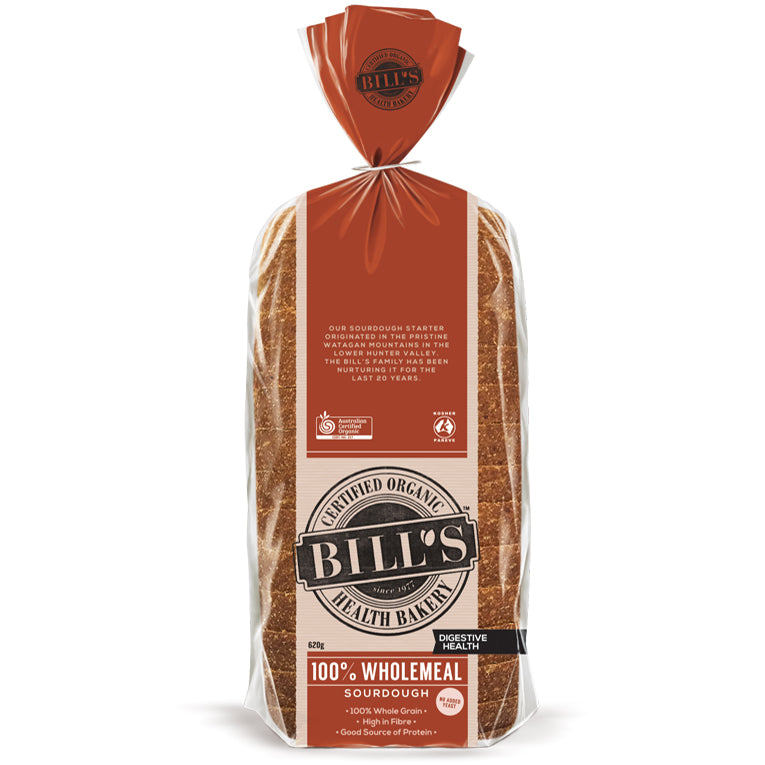 Bill's Wholemeal Organic Sourdough | Harris Farm Online