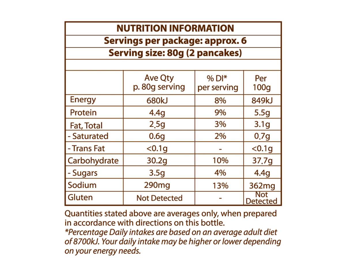 Yes You Can - Buckwheat Pancake Mix | Harris Farm Online