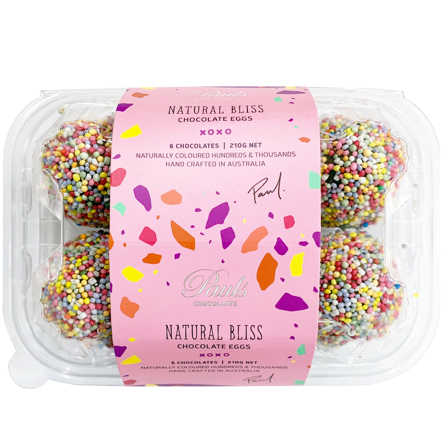 Pauls Chocolates Natural Bliss Chocolate Eggs | Harris Farm Online