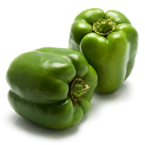 Capsicum Green (each) , S04S-Veg - HFM, Harris Farm Markets
