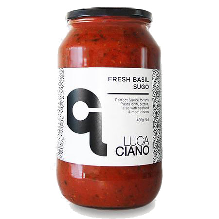 Luca Ciano Sugo Fresh Basil 480g