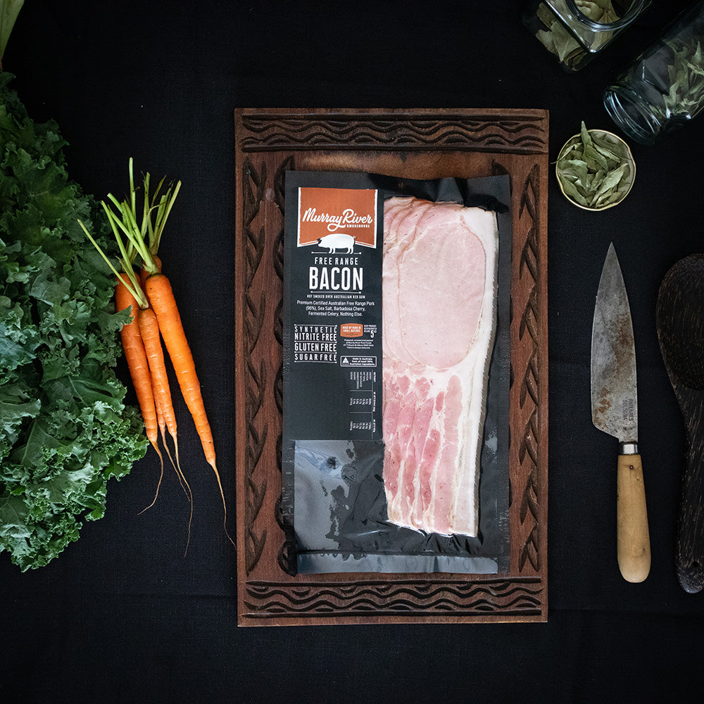 Murray River Smokehouse Smoked Free Range Bacon | Harris Farm Online