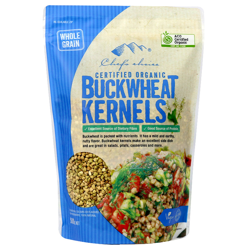 Chef's Choice Organic Buckwheat Kernels 500g