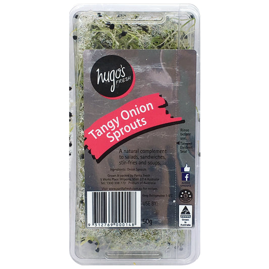 Hugo's Tangy Onion Sprouts 50g