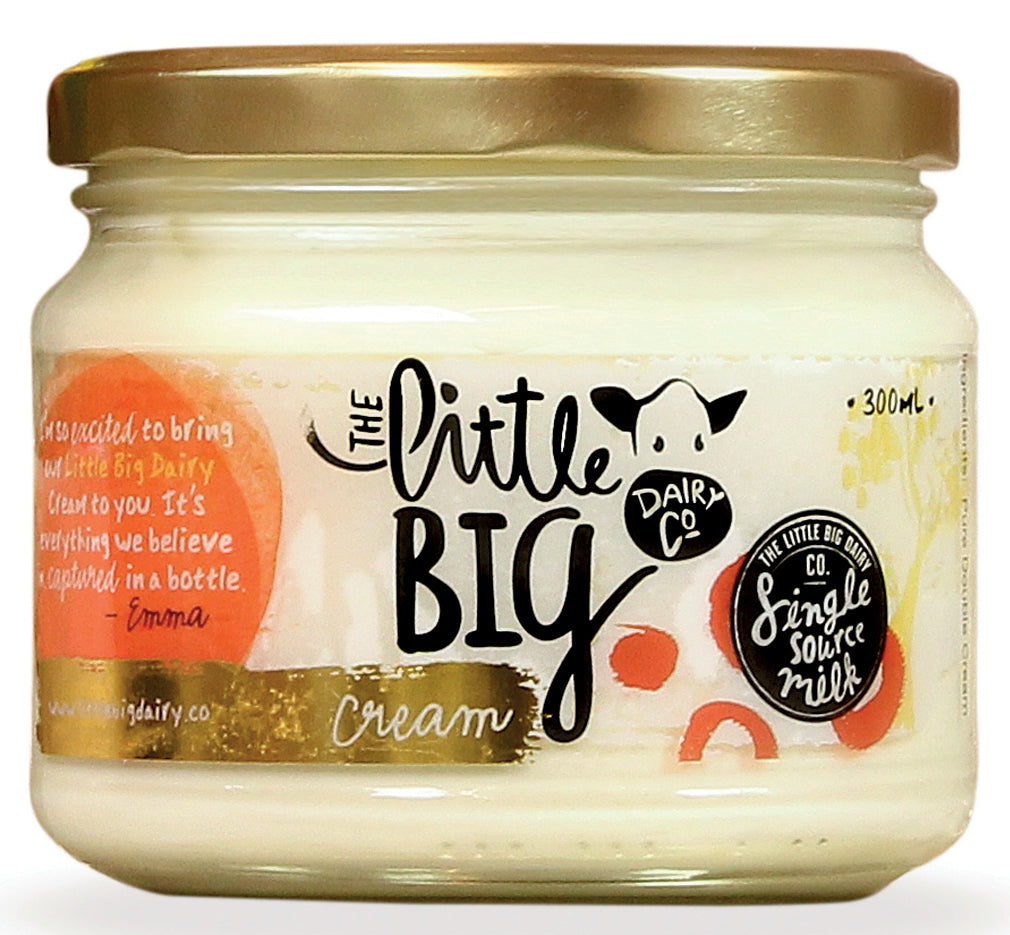 The Little Big Dairy Pure Double Cream Jar 200ml